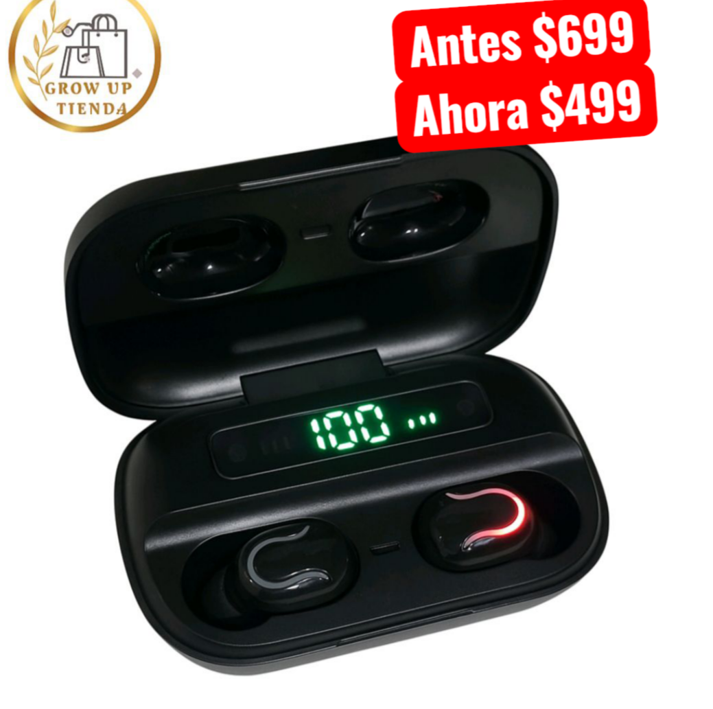 Auriculares inalámbricos Wireless Headset Bluetooth 5.0/ distancia 10m /tiempo reproduccion 4 horas/ carga 1hora/ hasta en 12 cuotas sin recargo