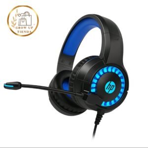 Auriculares Gamer HP Stereo Headset DHE-8011UM /Micrófono flexible/control de volumen /Luz LED azul/ hasta en 12 cuotas sin recargo.
